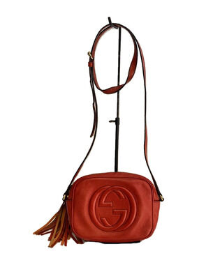 Gucci Disco Bag Soho Leather RED